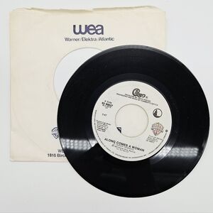 VINTAGE 45 7" VINYL RECORD | Chicago "Along Comes a Women" & "We Can Stop ..."